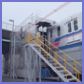 モノレール洗車機 鉄道用車両洗浄システム（モノレール） 画像6